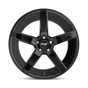 Niche M188 MILAN Gloss Black 20x8.5 +35 5x120mm 72.6mm - Wheelwiz