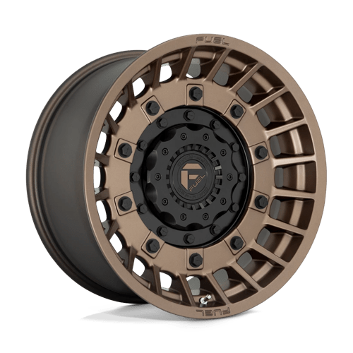 Fuel Offroad D725 MILITIA Matte Bronze & Black 20x10 -18 8x180mm 124.2mm - WheelWiz