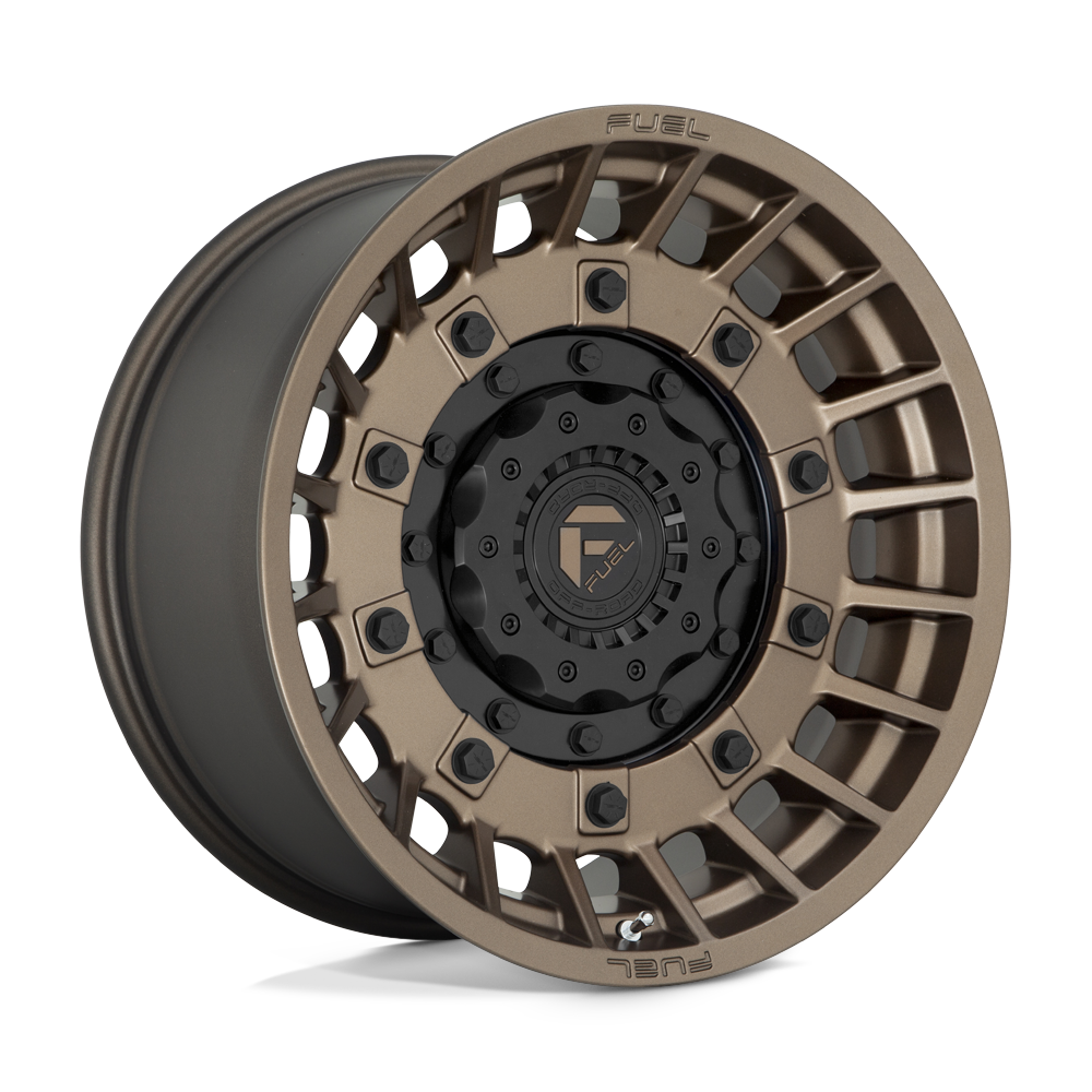 Fuel Offroad D725 MILITIA Matte Bronze & Black 20x10 -18 8x170mm 125.1mm - WheelWiz