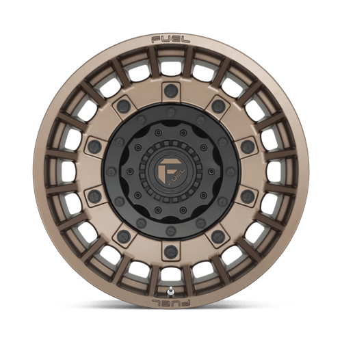 Fuel Offroad D725 MILITIA Matte Bronze &amp; Black 20x10 -18 5x114.3|5x127mm 71.5mm