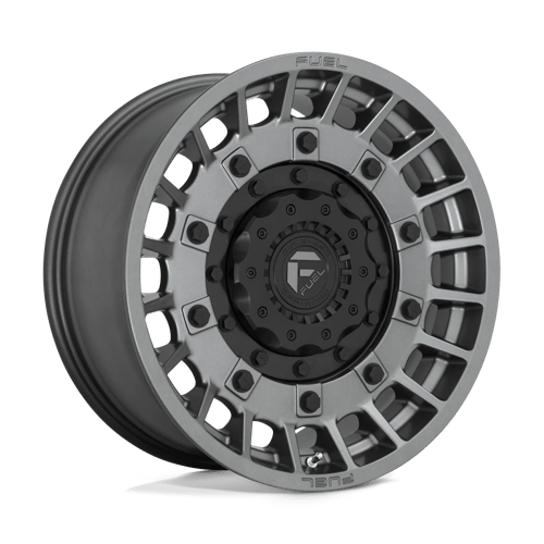 Fuel Offroad D726 MILITIA Matte Anthracite & Black 20x9 +1 6x135|6x139.7mm 106.1mm - Wheelwiz