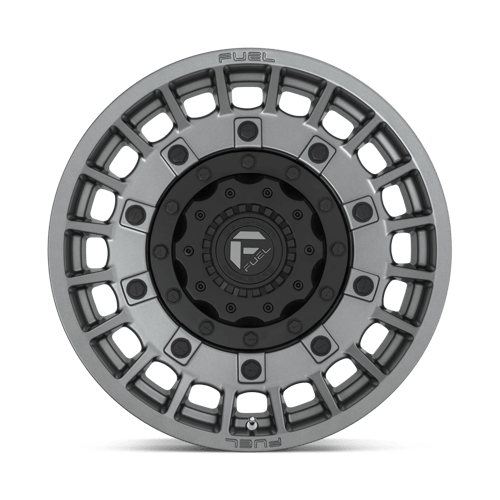 Fuel Offroad D726 MILITIA Matte Anthracite & Black 20x10 -18 6x135|6x139.7mm 106.1mm - Wheelwiz