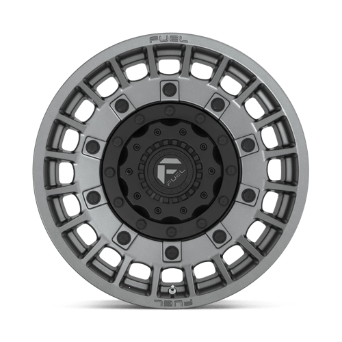 Fuel Offroad D726 MILITIA Matte Anthracite &amp; Black 17x9 +1 5x114.3|5x127mm 78.1mm - Wheelwiz