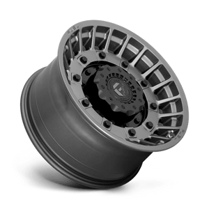 Fuel Offroad D726 MILITIA Matte Anthracite & Black 20x10 -18 8x180mm 124.2mm - Wheelwiz