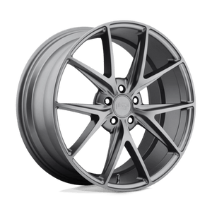 Niche M116 MISANO Matte Gun Metal 20x10.5 +27 5x112mm 66.6mm - WheelWiz