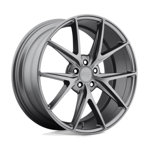 Niche M116 MISANO Matte Gunmetal 17x8 +40 5x112mm 66.6mm - Wheelwiz
