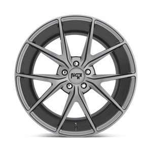 Niche M116 MISANO Matte Gun Metal 19x9.5 +35 5x120mm 72.6mm - Wheelwiz