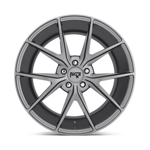 Niche M116 MISANO Matte Gun Metal 20x9 +38 5x115mm 70.5mm - WheelWiz