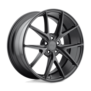 Niche M117 MISANO Matte Black 21x10.5 +35 5x120mm 72.6mm - WheelWiz