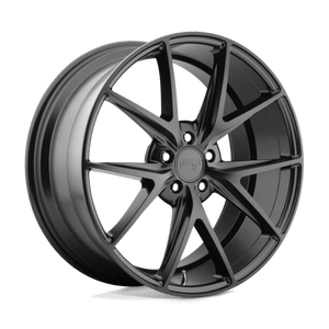 Niche M117 MISANO Matte Black 19x9.5 +38 5x112mm 66.6mm - Wheelwiz