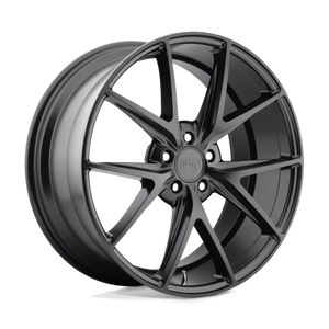 Niche M117 MISANO Matte Black 17x8 +40 5x114.3mm 64.1mm - Wheelwiz