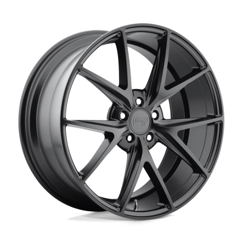 Niche M117 MISANO Matte Black 17x8 +40 5x114.3mm 72.6mm - Wheelwiz