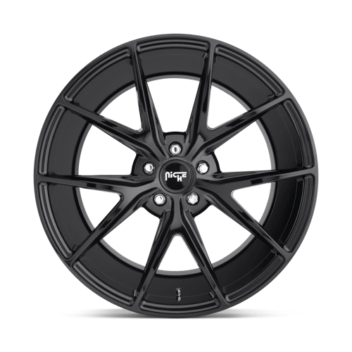 Niche M119 MISANO Gloss Black 20x9 +35 5x120mm 72.6mm - Wheelwiz