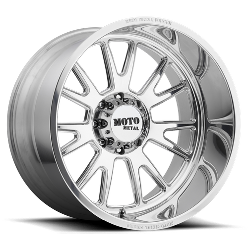 Moto Metal MO401 Polished 22x12 -44 8x165.1mm 125.1mm - WheelWiz