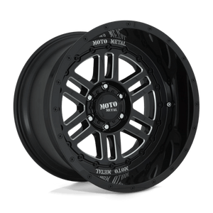 Moto Metal MO800 DEEP SIX Gloss Black Milled 20x12 -44 8x170mm 125.1mm - WheelWiz