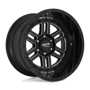 Moto Metal MO800 DEEP SIX Gloss Black Milled 22x12 -44 5x127mm 71.5mm - Wheelwiz