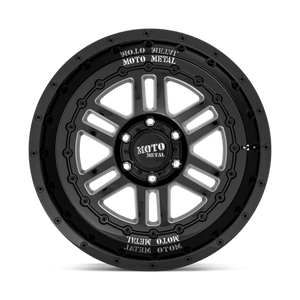 Moto Metal MO800 DEEP SIX Gloss Black Milled 20x12 -44 8x170mm 125.1mm - WheelWiz