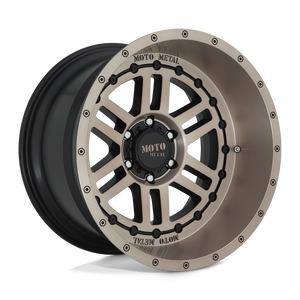 Moto Metal MO800 DEEP SIX Satin Black With Bronze Tint 20x10 -18 6x139.7mm 106.1mm - WheelWiz