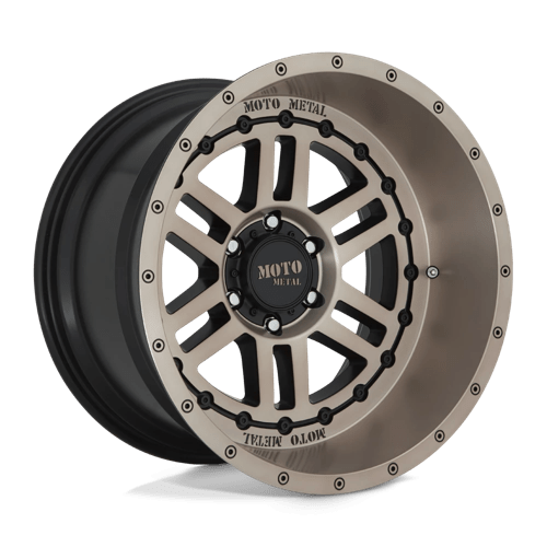Moto Metal MO800 DEEP SIX Satin Black W/ Bronze Tint 20x10 -18 6x135mm 87.1mm - Wheelwiz