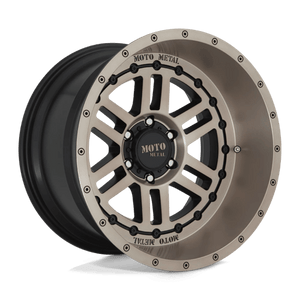 Moto Metal MO800 DEEP SIX Satin Black W/ Bronze Tint 20x10 -18 8x165.1mm 125.1mm - Wheelwiz