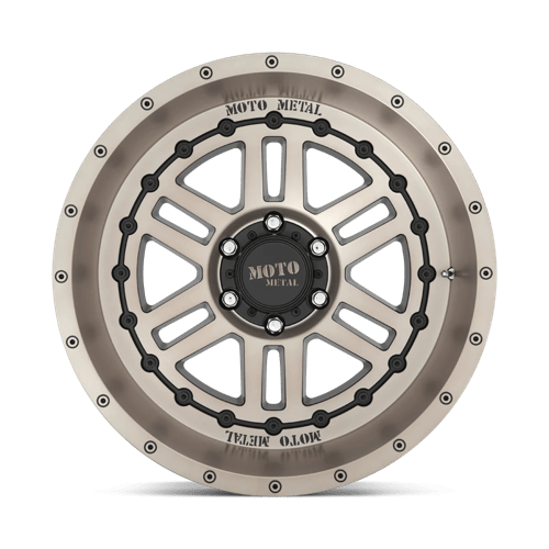 Moto Metal MO800 DEEP SIX Satin Black W/ Bronze Tint 20x10 -18 6x135mm 87.1mm - Wheelwiz