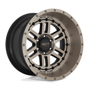 Moto Metal MO800 DEEP SIX Satin Black W/ Bronze Tint 20x10 -18 8x180mm 124.2mm - Wheelwiz
