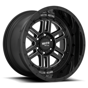 Moto Metal MO800 DEEP SIX Gloss Black Milled 20x10 -18 6x135mm 87.1mm