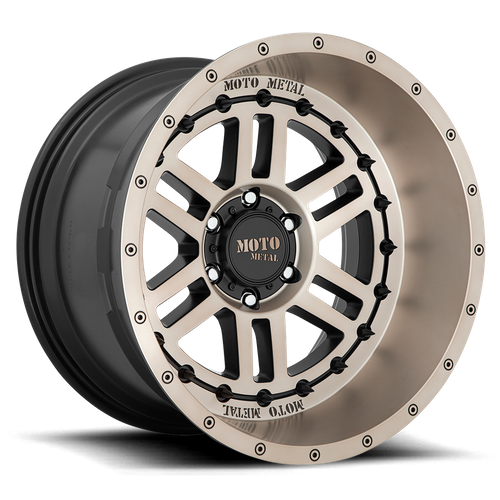 Moto Metal MO800 DEEP SIX Satin Black W/ Bronze Tint 20x10 -18 6x135mm 87.1mm