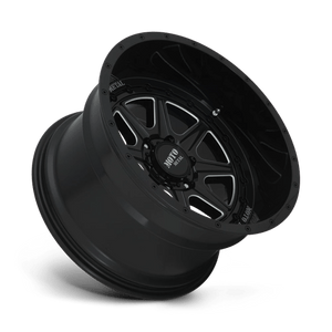 Moto Metal MO801 PHANTOM Gloss Black Milled 20x10 -18 5x139.7mm 78.1mm - Wheelwiz