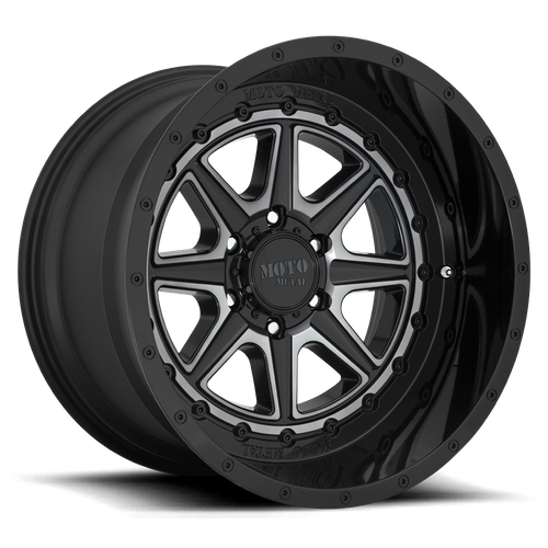 Moto Metal MO801 PHANTOM Gloss Black W/ Gray Tint 20x10 -18 6x135mm 87.1mm