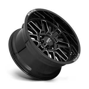 Moto Metal MO802 WARLOCK Gloss Black Milled 22x10 -18 5x127mm 71.5mm - Wheelwiz