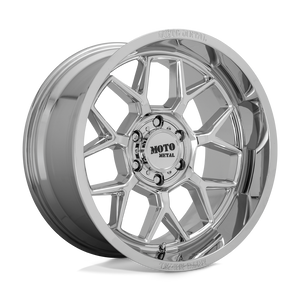 Moto Metal MO803 BANSHEE Chrome 20x10 -18 8x180mm 124.2mm - WheelWiz