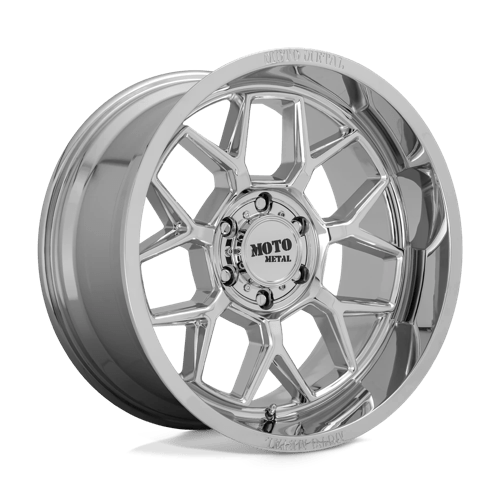Moto Metal MO803 BANSHEE Chrome 20x10 -18 8x165.1mm 125.1mm - Wheelwiz