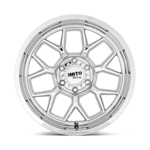 Moto Metal MO803 BANSHEE Chrome 20x10 -18 8x165.1mm 125.1mm - Wheelwiz