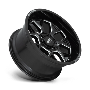 Moto Metal MO803 BANSHEE Gloss Black Milled 20x10 -18 6x139.7mm 106.1mm - Wheelwiz