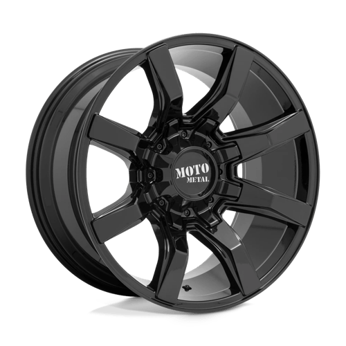 Moto Metal MO804 SPIDER Gloss Black 20x10 -18 5x127|5x139.7mm 78.1mm - Wheelwiz