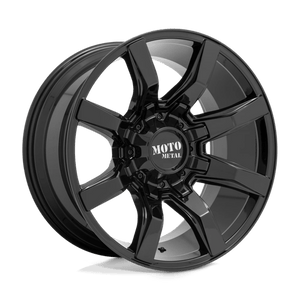 Moto Metal MO804 SPIDER Gloss Black 20x10 -18 8x170mm 125.1mm - Wheelwiz