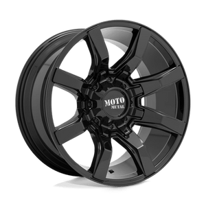 Moto Metal MO804 SPIDER Gloss Black 22x10 -18 8x165.1mm 125.1mm - Wheelwiz