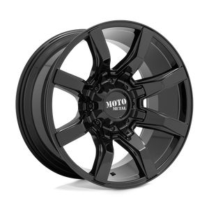 Moto Metal MO804 SPIDER Gloss Black 20x9 00 6x135|6x139.7mm 106.1mm - WheelWiz