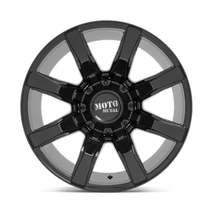 Moto Metal MO804 SPIDER Gloss Black 20x10 -18 5x127|5x139.7mm 78.1mm - Wheelwiz