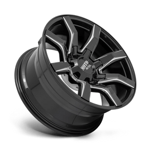 Moto Metal MO804 SPIDER Gloss Black Milled 20x9 +18 8x165.1mm 125.1mm - Wheelwiz