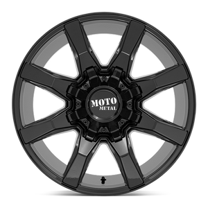 Moto Metal MO804 SPIDER Gloss Black 20x10 +12 8x165.1mm 125.1mm