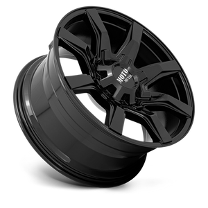 Moto Metal MO804 SPIDER Gloss Black 20x10 +12 8x165.1mm 125.1mm