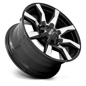 Moto Metal MO804 SPIDER Gloss Black Machined 20x10 +12 6x135|6x139.7mm 106.1mm