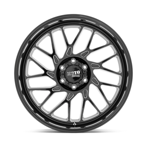 Moto Metal MO805 Gloss Black Milled 22x10 -18 5x127mm 71.5mm - Wheelwiz