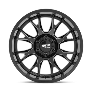 Moto Metal MO806 Gloss Black Milled 20x10 -18 8x165.1mm 125.1mm - Wheelwiz