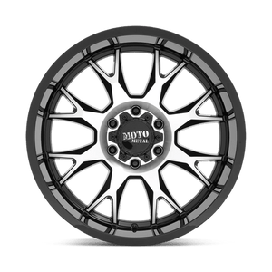 Moto Metal MO806 Gloss Black Machined 20x10 -18 5x139.7mm 78.1mm - Wheelwiz