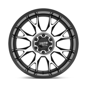 Moto Metal MO806 Gloss Black Machined 20x10 -18 6x135mm 87.1mm - Wheelwiz
