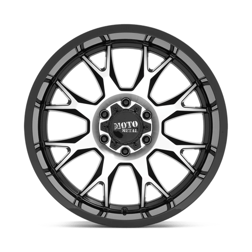 Moto Metal MO806 Gloss Black Machined 20x9 0 5x150mm 110.1mm