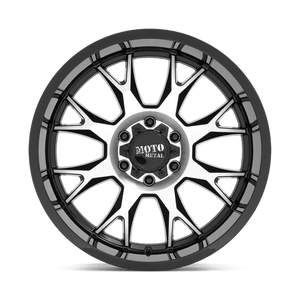 Moto Metal MO806 Gloss Black Machined 22x12 -44 6x135mm 87.1mm - Wheelwiz